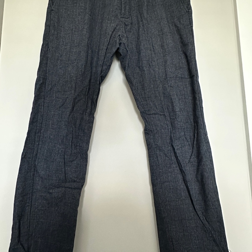 J.Crew 484 Slim-fit pant in plaid stretch brushed twill